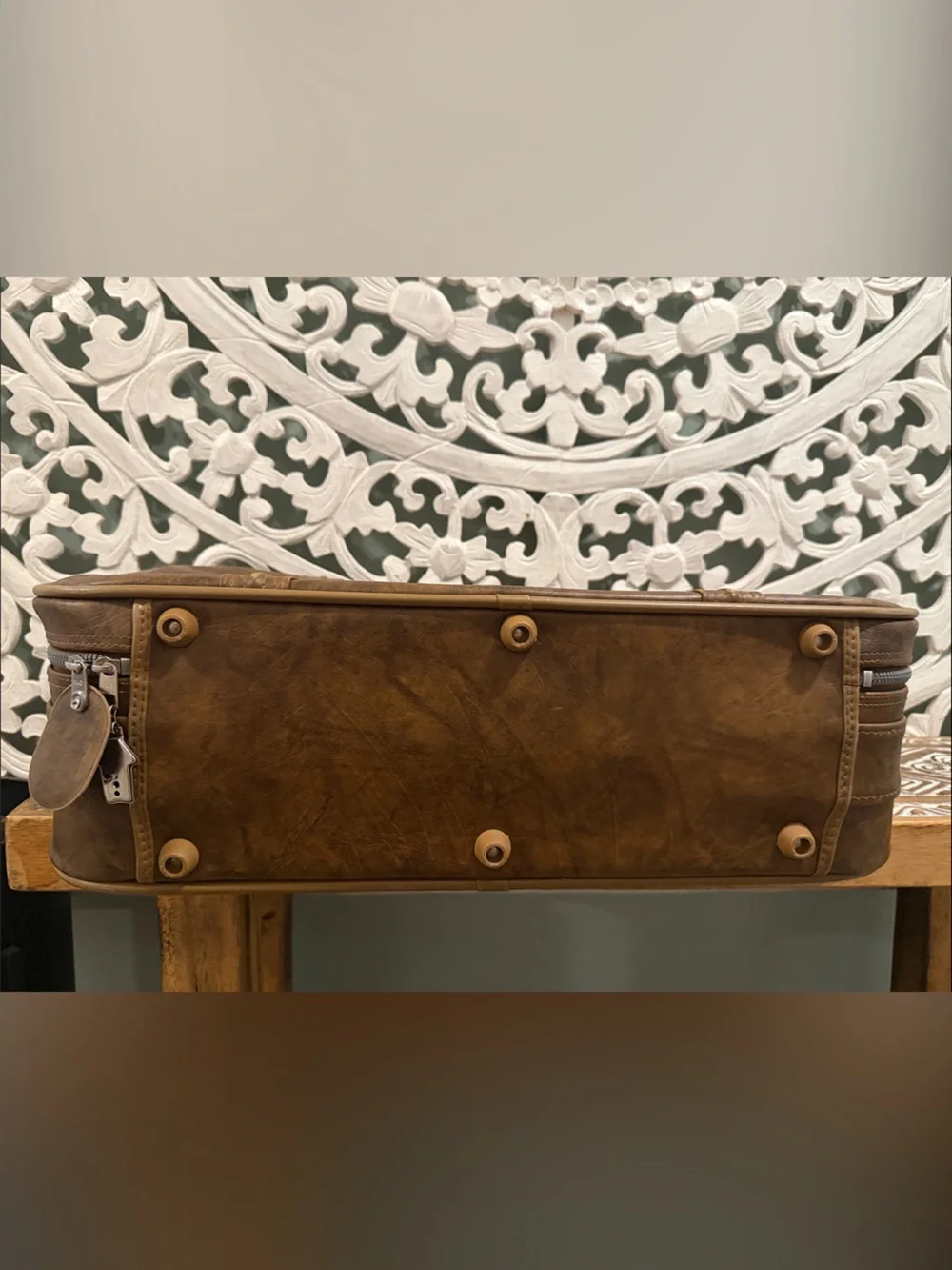 Vintage Brown Travel Bag
